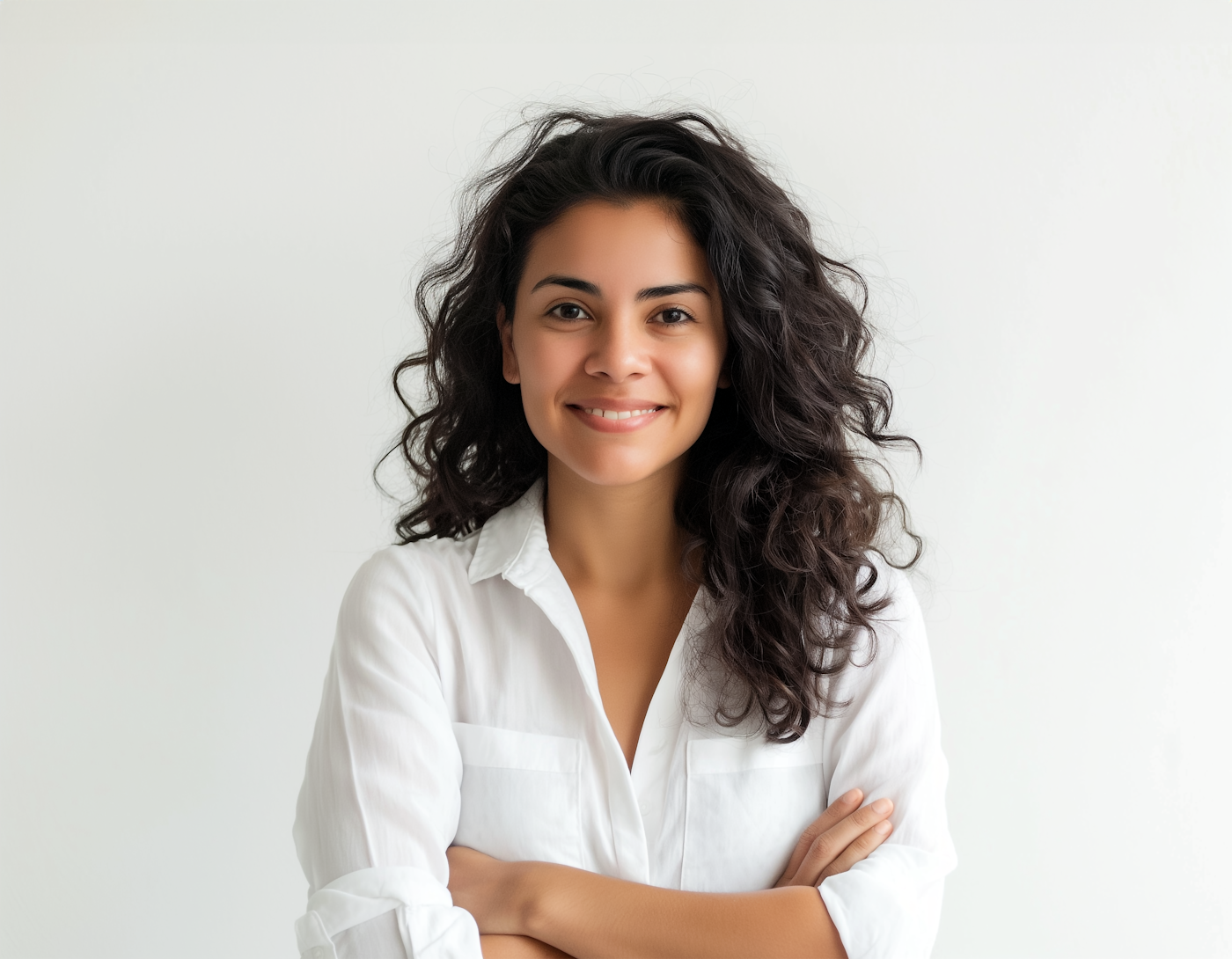 A person with a healthy, confident smile
